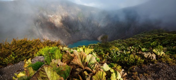 Hike to Irazu Volcano in Central America. Costa Rica