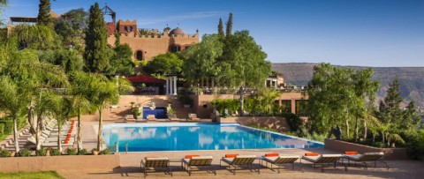Marokko - Kasbah Tamadot - Außen-Pool