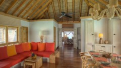 Gili Lankanfushi - Familienvilla Wohnzimmer