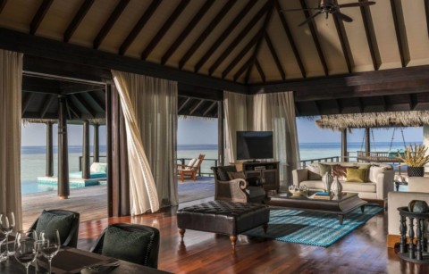 Anantara Kihavah Villas - privates wasserhaus