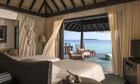 Anantara Kihavah Villas - schlafzimmer