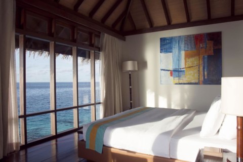 Coco Bodu Hithi - Schlafzimmer blick