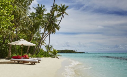 Como Maalifushi - einsamer strand