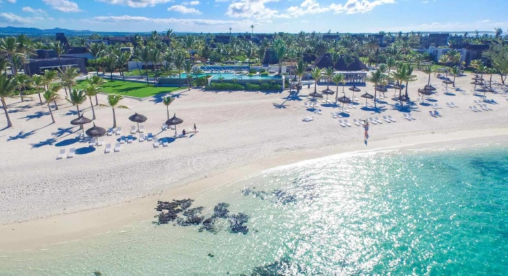 Long Beach - Strand mit Meer