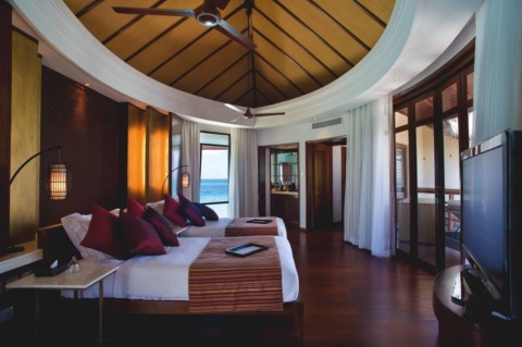 Halaveli Resort - Schlafzimmer