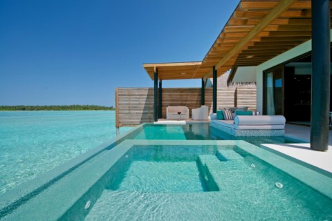 Niyama Private Islands - pool am meer