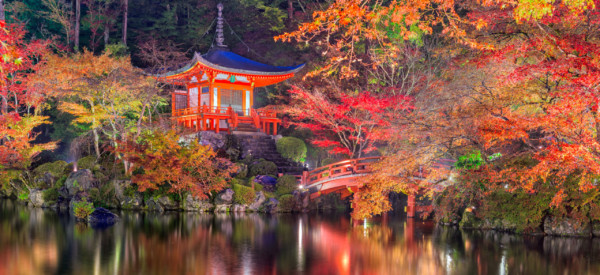 Daigo-ji Temple, Kyoto, Japan.