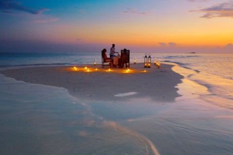 Baros Maldives - strand romantisch