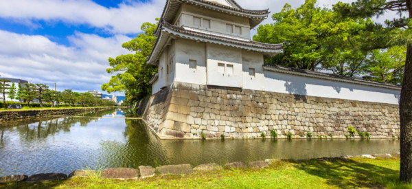 Tokyo Imperal Palace and water canal. Japan, Asia