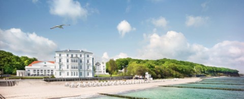 Grand Hotel Heiligendamm - Außen mit Strand