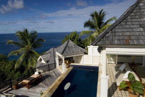 Banyan Tree Seychelles - privater pool