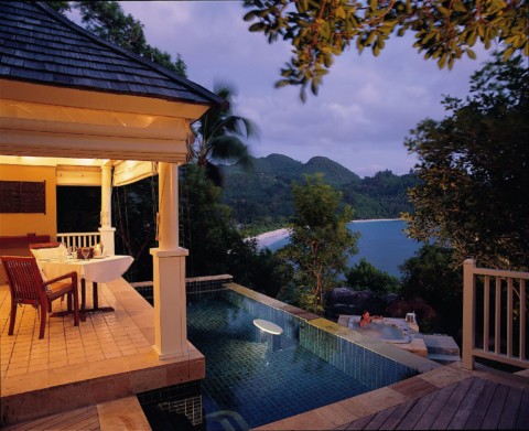 Banyan Tree Seychelles - Guesthouse mit pool