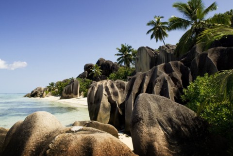 Banyan Tree Seychelles - strand