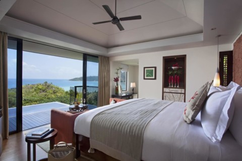 Raffles Seychelles - Schlafzimmer