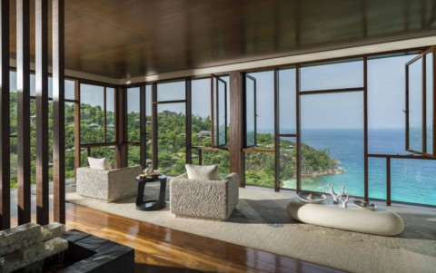 Four Seasons Resort Mahé Seychelles - wohnzimmer