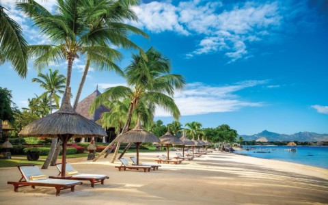 The Oberoi Mauritius - langer strand