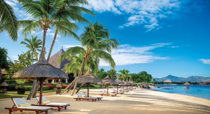 The Oberoi Mauritius - langer strand