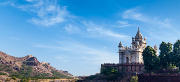 Jaswanth Thada mausoleum, Jodhpur, Rajasthan, India