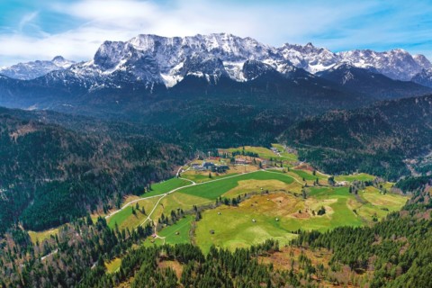 Schloss Elmau - Alpenlamndschaft