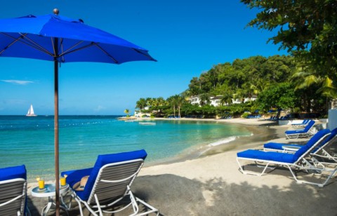 Jamaica Round Hill Hotel & Villas - liegestühle