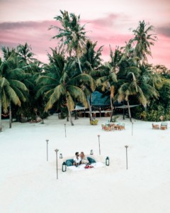 Raffles Maldives Meradhoo - strand privat