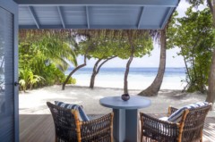 Raffles Maldives Meradhoo - aussicht aufs Meer