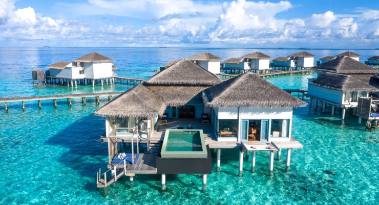 Raffles Maldives Meradhoo - Wasservillen