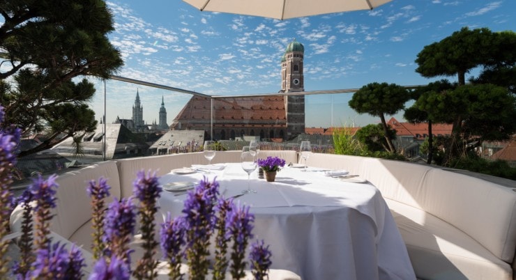 Bayerischer Hof - spa terrassse