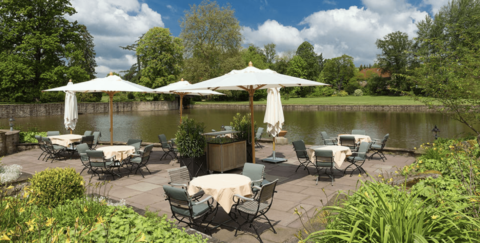 Schlosshotel Münchhausen - Terrasse