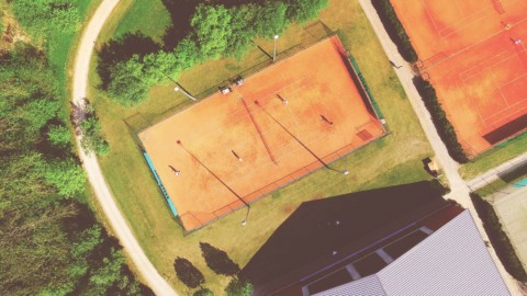 Schloss Fleesensee - Tennisplatz