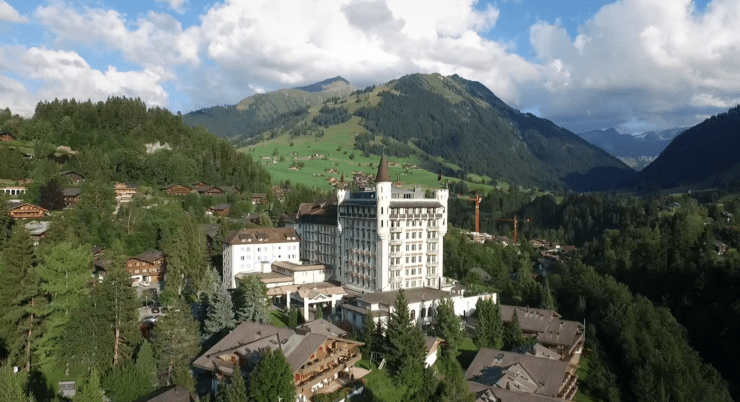 Gstaad Palace - Außenansicht