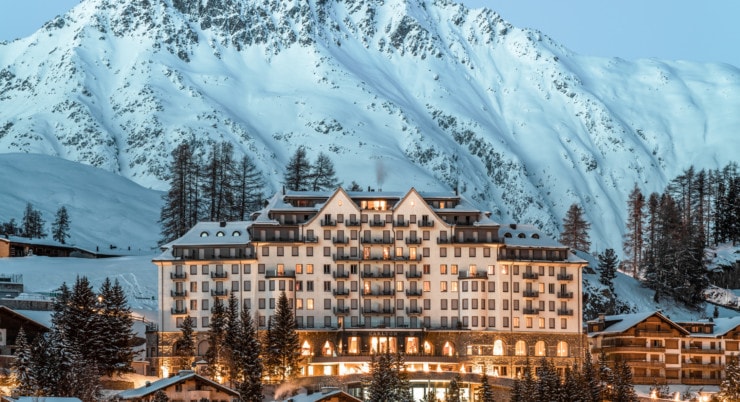 Carlton Hotel St. Moritz - Außen