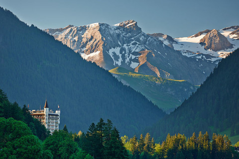 Gstaad Palace - Außenansicht