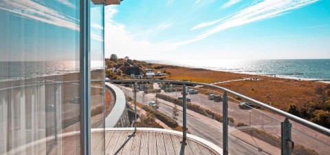 The Grand in Ahrenshoop - Balkon