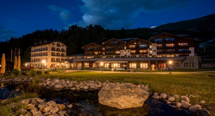 Das Riffelalp Resort - Außen Sommer