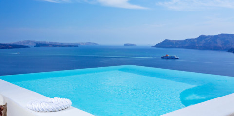 Canaves Oia Luxury Suites - private infinity pool