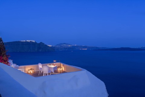 Canaves Oia Luxury Suites - Private Dining