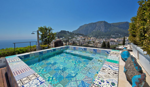Capri Tiberio Palace - privater pool 2