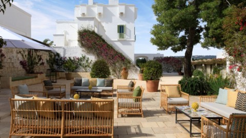 Masseria Torre Maizza - Terrasse