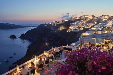 Canaves Oia Luxury Suites - Petra Restaurant