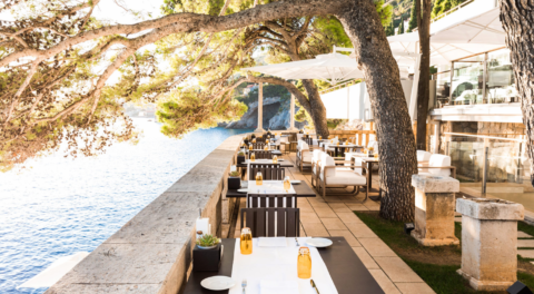 Villa Dubrovnik - beach terrasse