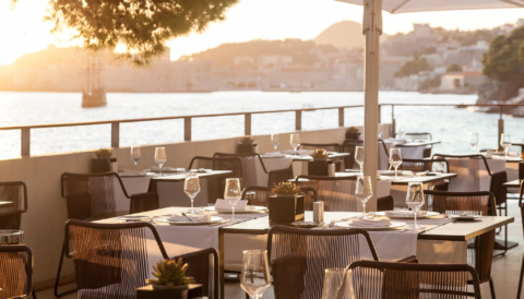 Villa Dubrovnik - beach restaurant