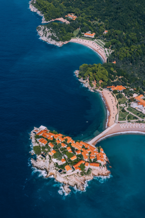 Aman Sveti Stefan - außen