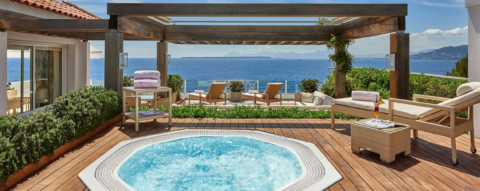 Hotel Du Cap Eden Roc - privater pool