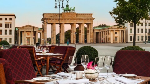 Adlon Kempinski Berlin - terrasse mit Blick
