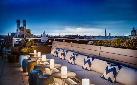 Mandarin Oriental, München - rooftop bar