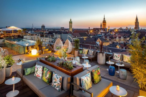 Mandarin Oriental, München - rooptop ausßicht