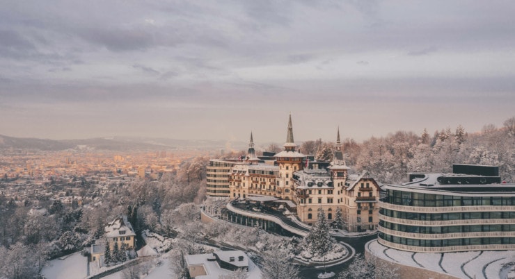 Dolder Grand - außen winter