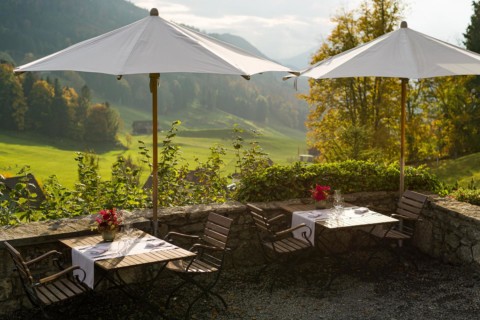 Bürgenstock Resort-Reise - Terrasse