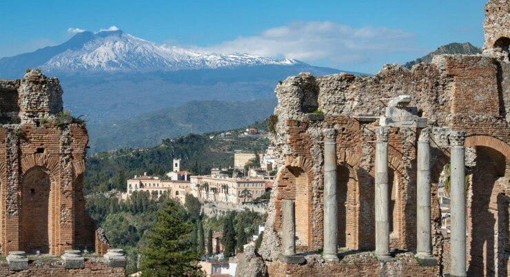 Four Seasons Taormina - Ausblick auf den Ätna
